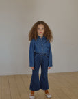 Pony denim pants