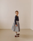 Pintuck palm skirt