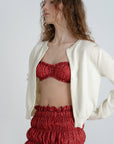 Marche sleeveless top.floral