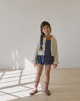 Nile frill cardigan