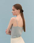 Moire Knit Sleeveless