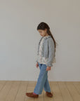 Nile frill cardigan