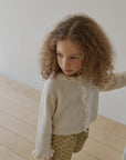 Nile frill cardigan