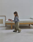 Button corduroy pants