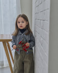 Button corduroy pants