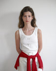 Kai Two-way Sleeveless Top.Ivory