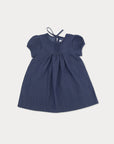 Berry denim dress