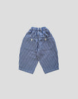 Stripe button pants