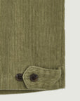 Button corduroy pants