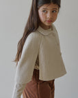 Sendy knit cape