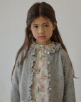 Nile frill cardigan