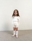 Eyelet shorts