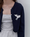 Lambie Cardigan.Navy