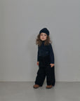 Button corduroy pants