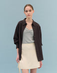 Moire Knit Sleeveless