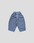 Stripe button pants