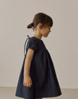 Berry denim dress