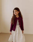 Pintuck palm skirt