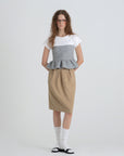 Twinkle tweed top.Silver