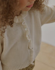 Nile frill cardigan