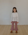 Bonbon slit pants
