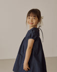 Berry denim dress