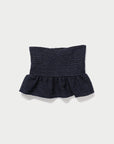 Twinkle tweed top.Navy