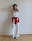 Kai Two-way Sleeveless Top.Ivory