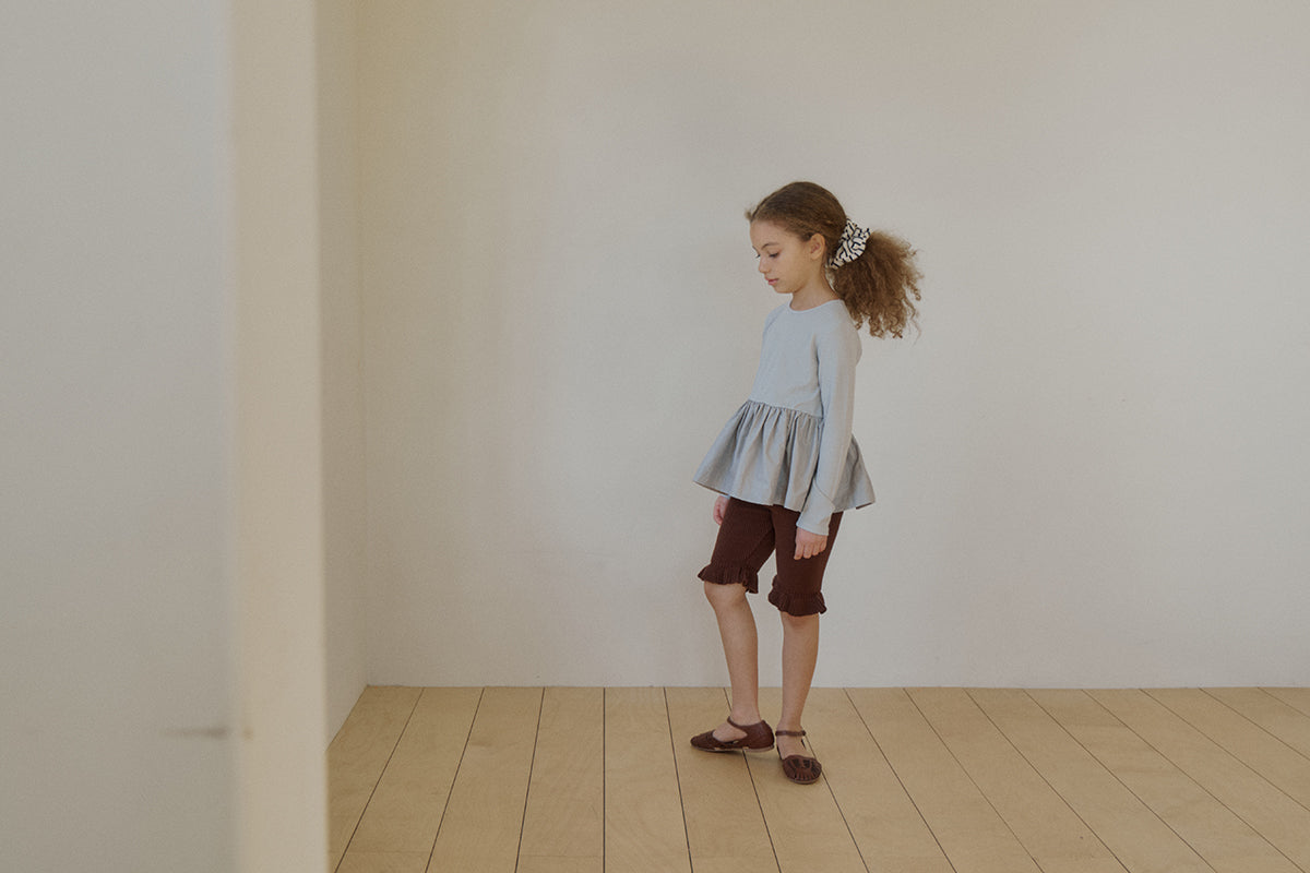 Nile frill shorts