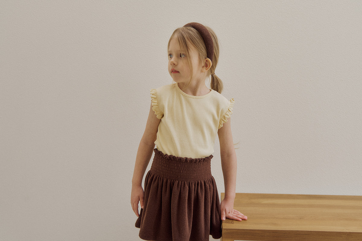 Ripple sleeveless