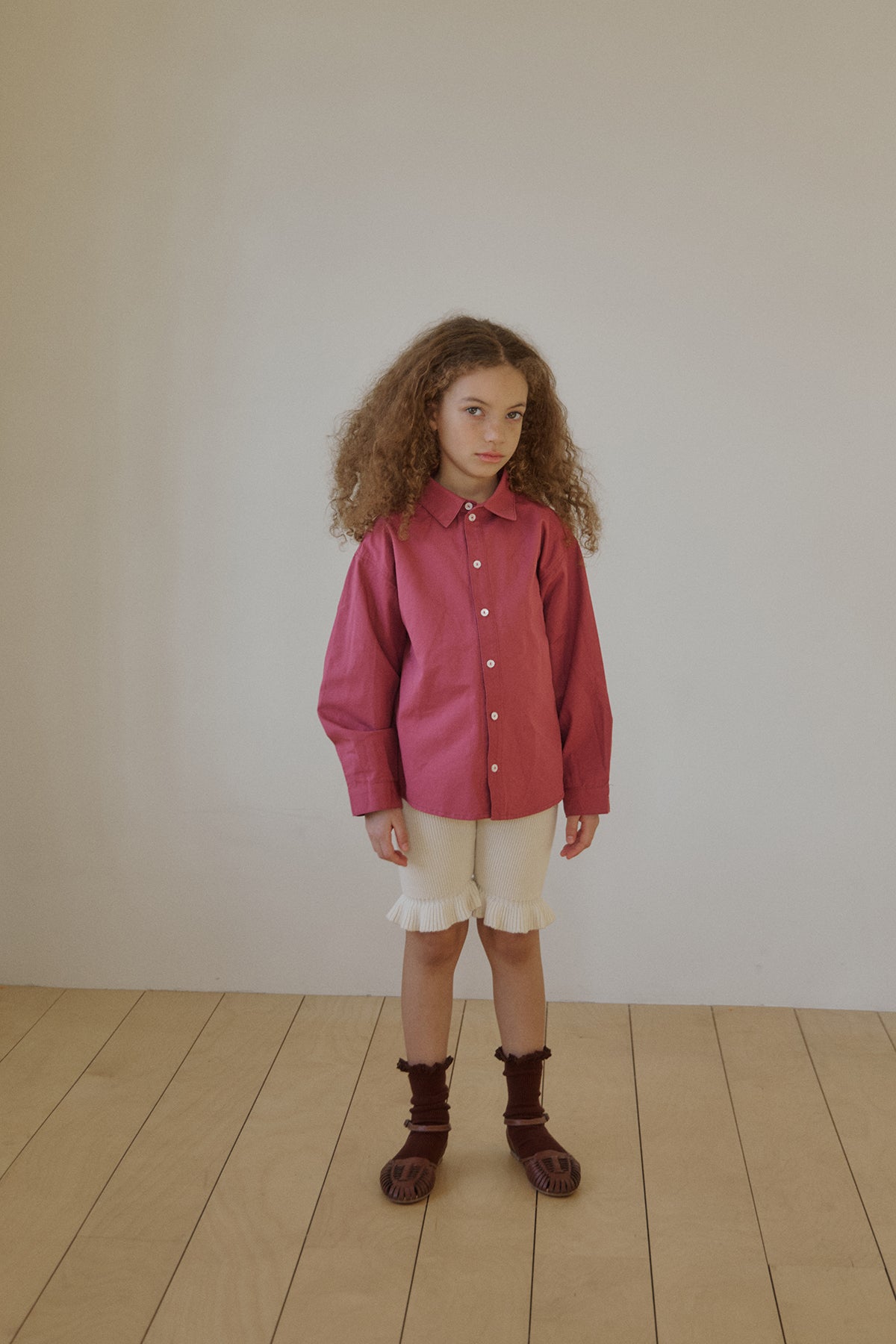 Nile frill shorts