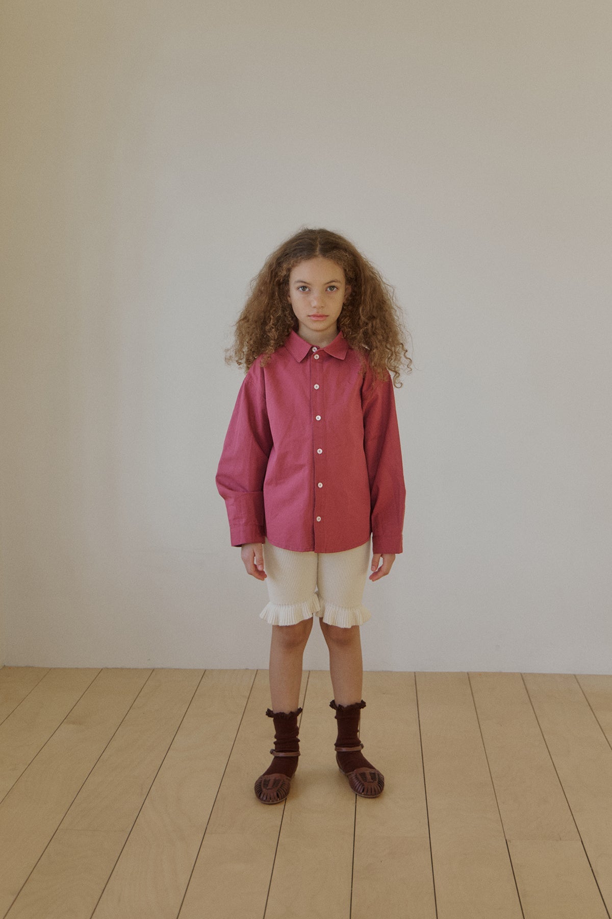 Nile frill shorts