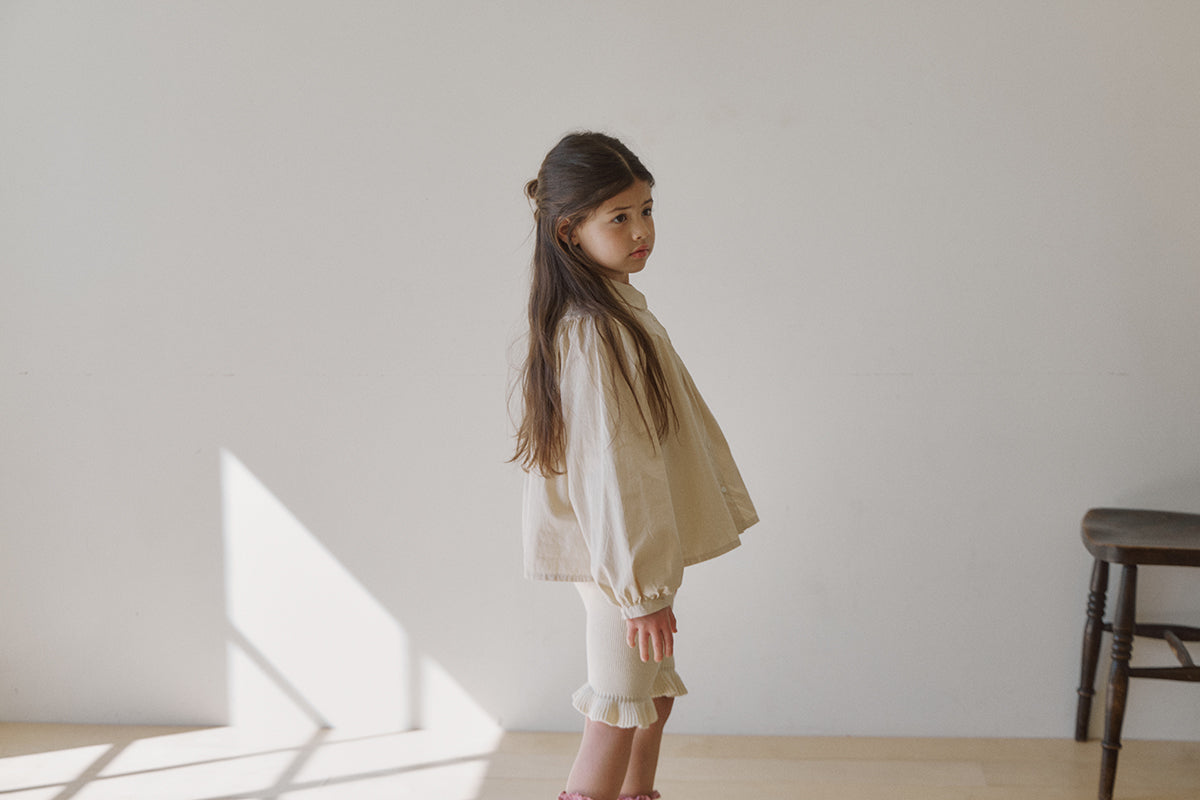 Nile frill shorts