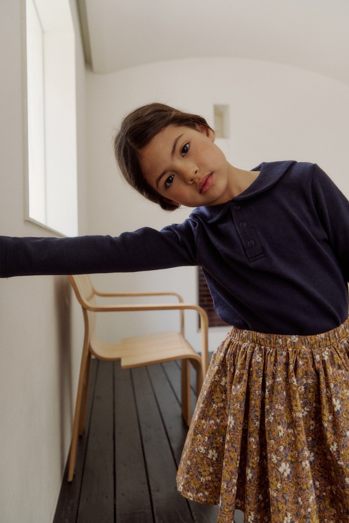 Fiora skirt.Mustard