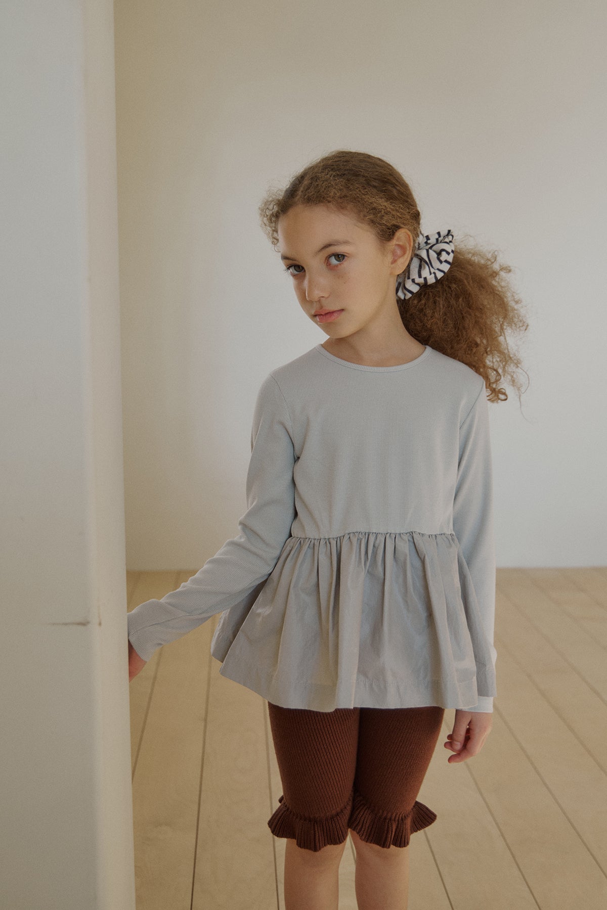 Nile frill shorts