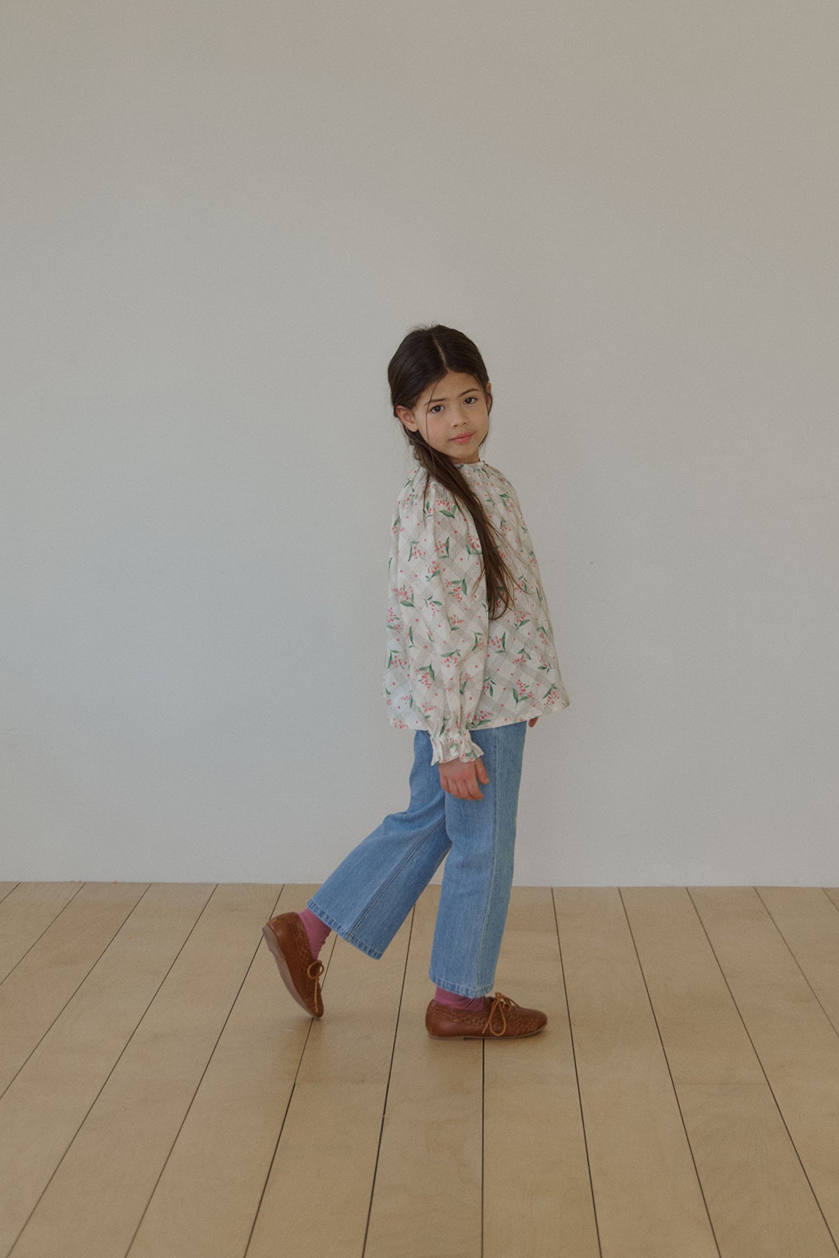 Pony denim pants