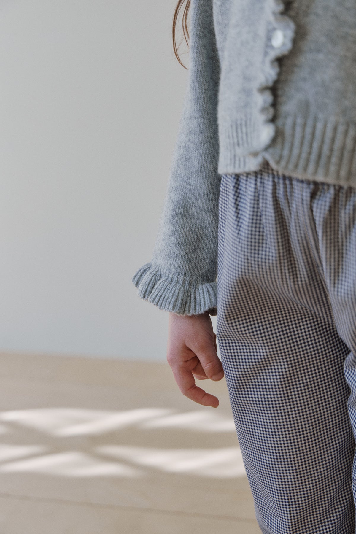 Nile frill cardigan