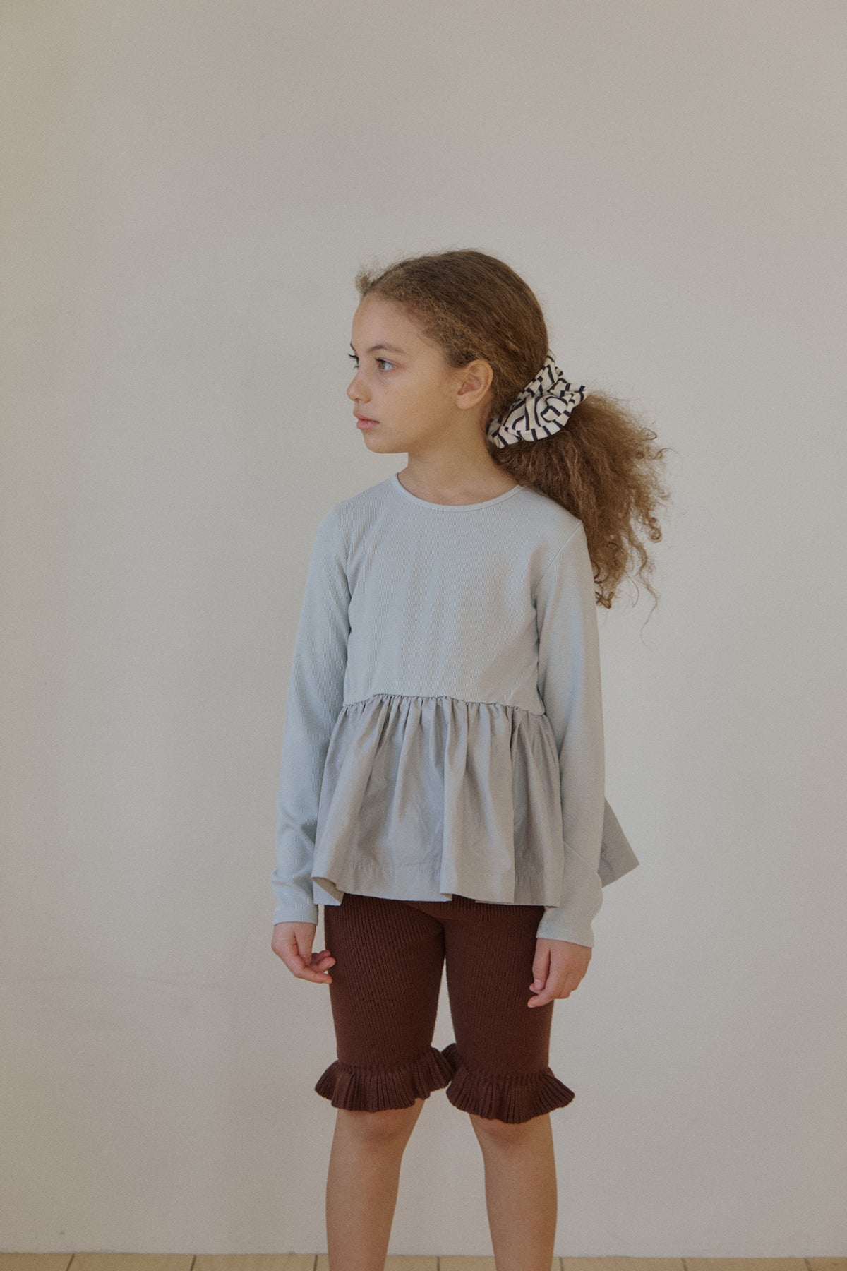 Nile frill shorts