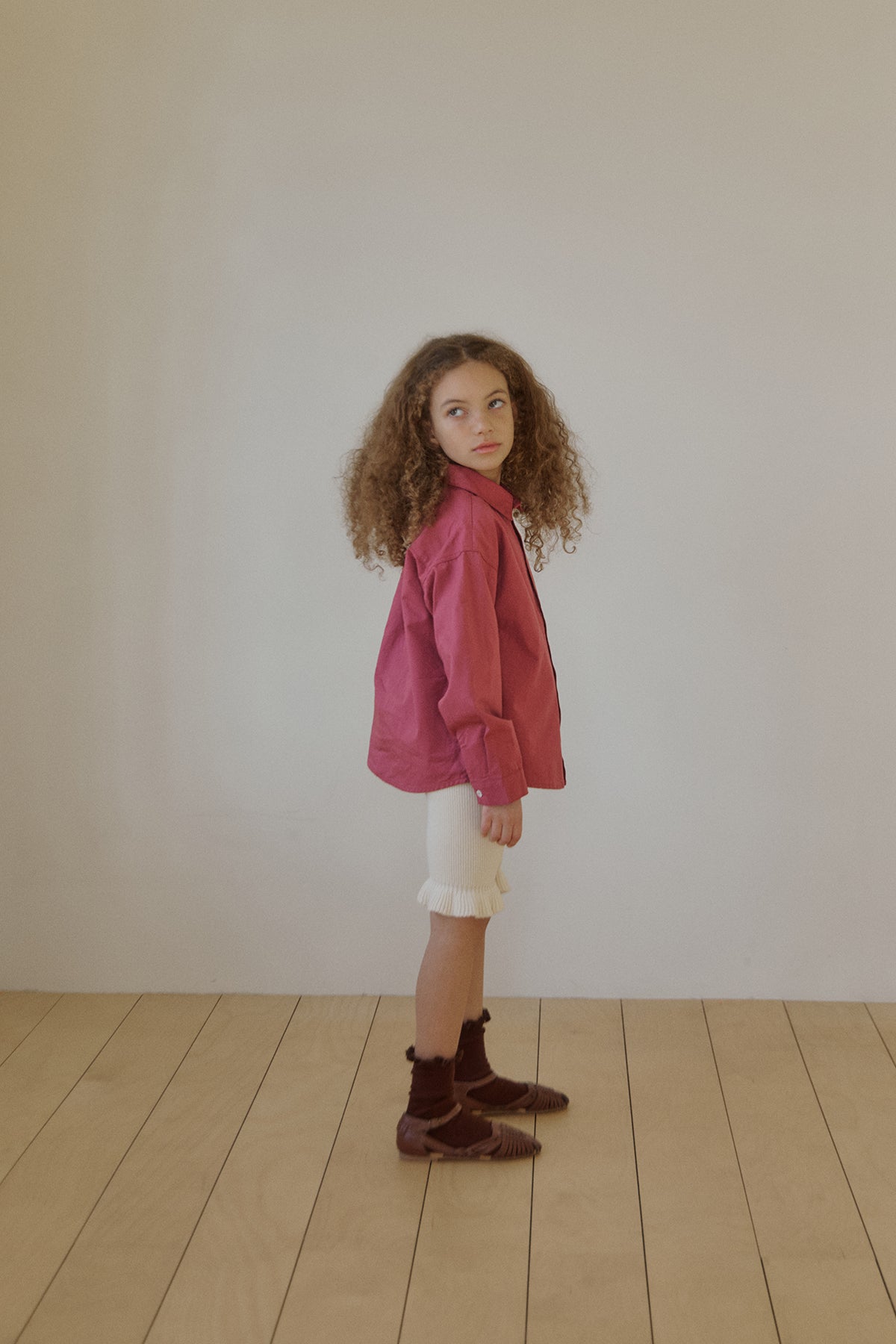 Nile frill shorts