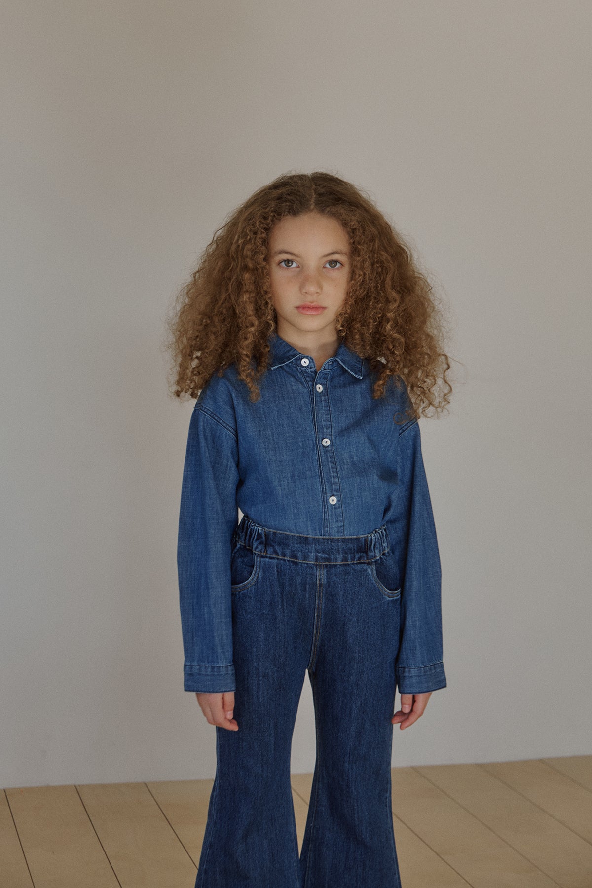 Pony denim pants