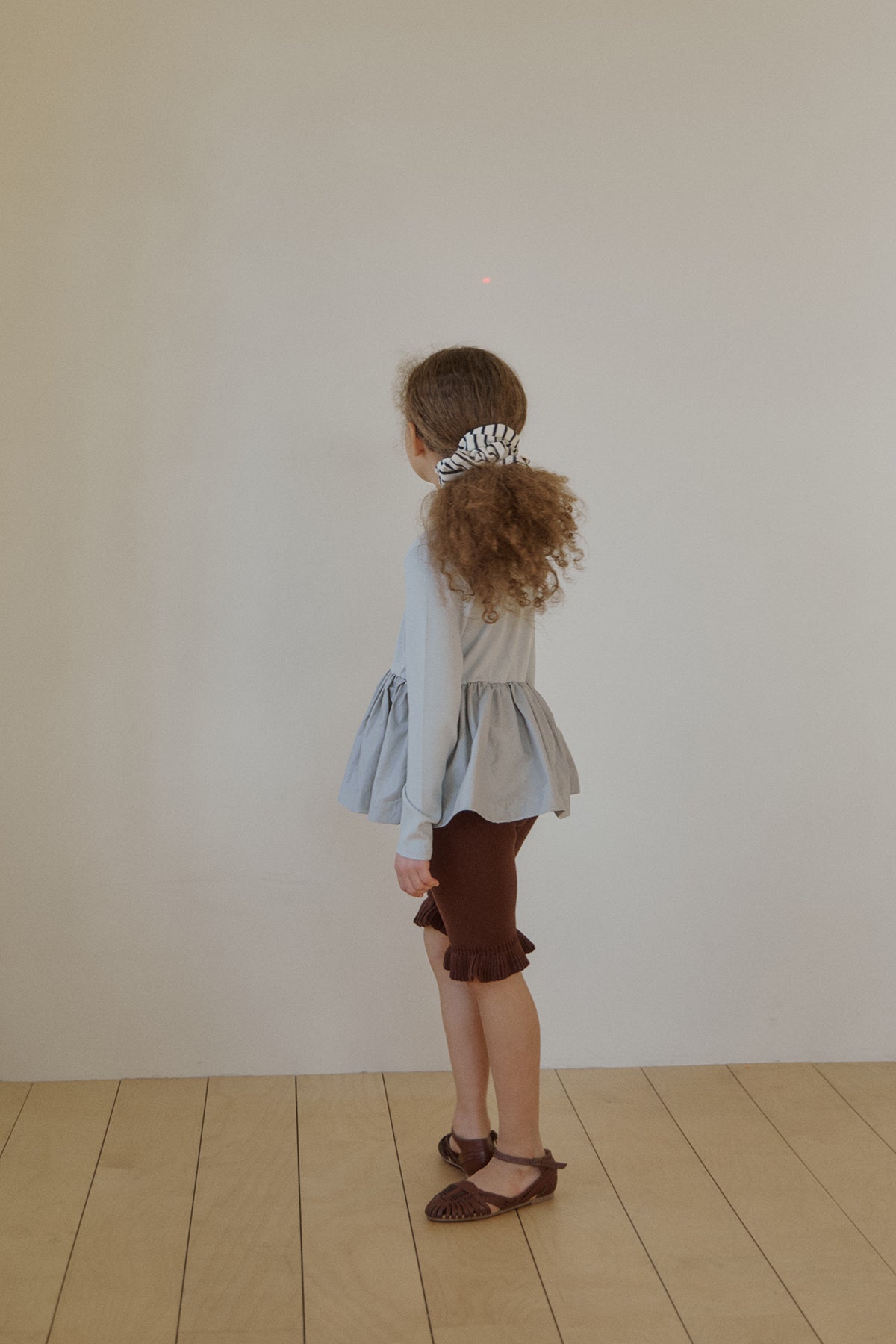 Nile frill shorts