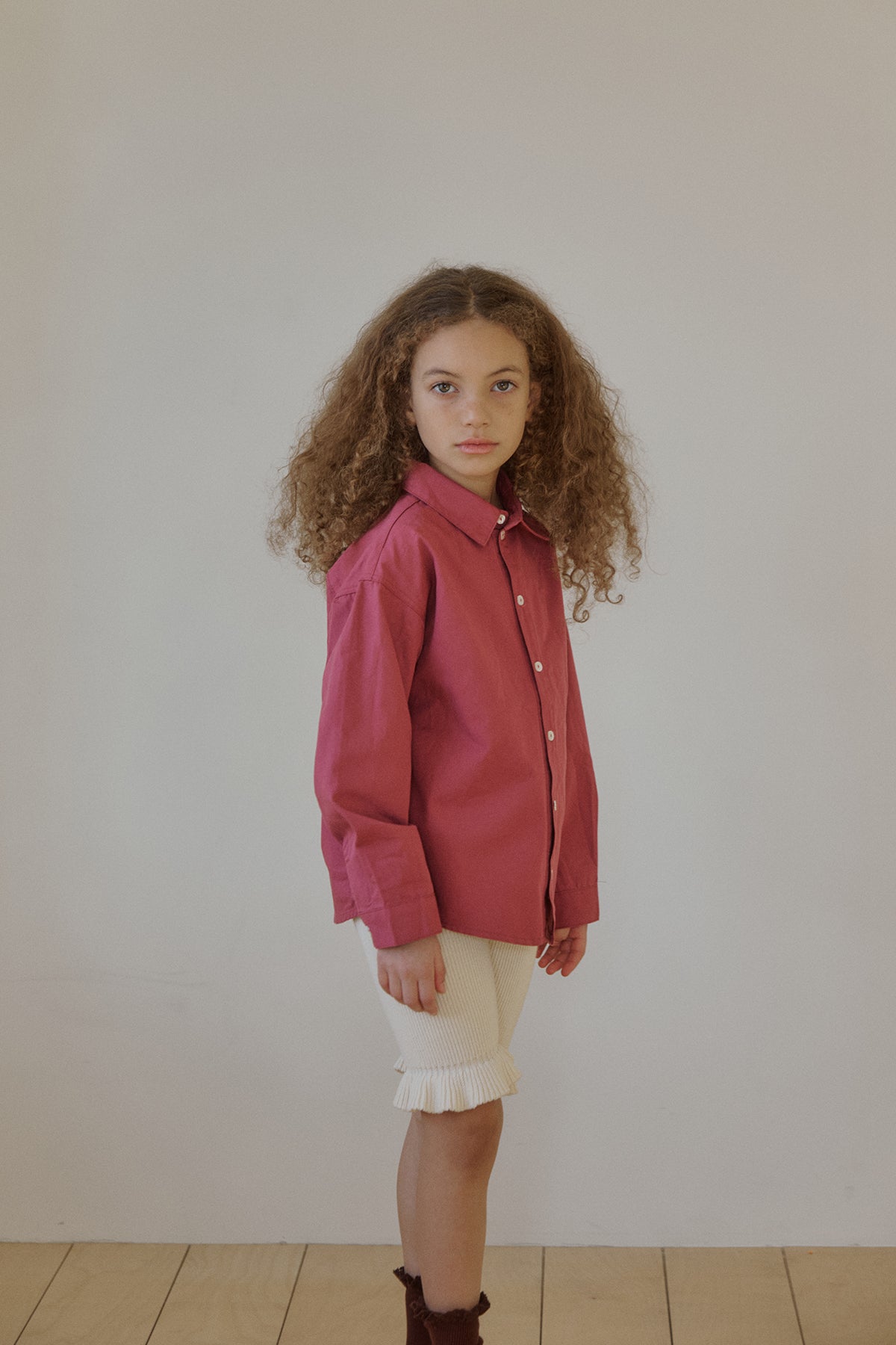 Nile frill shorts