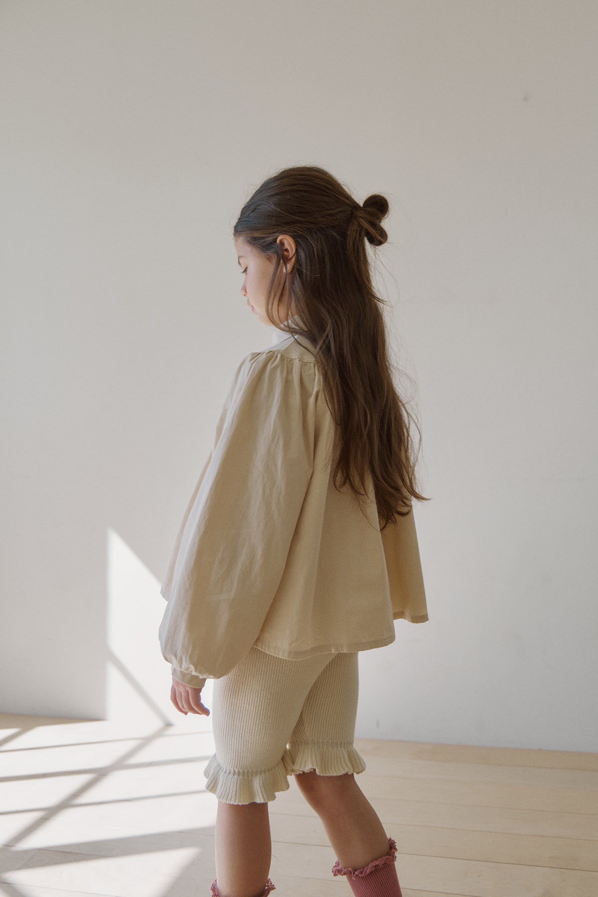 Nile frill shorts
