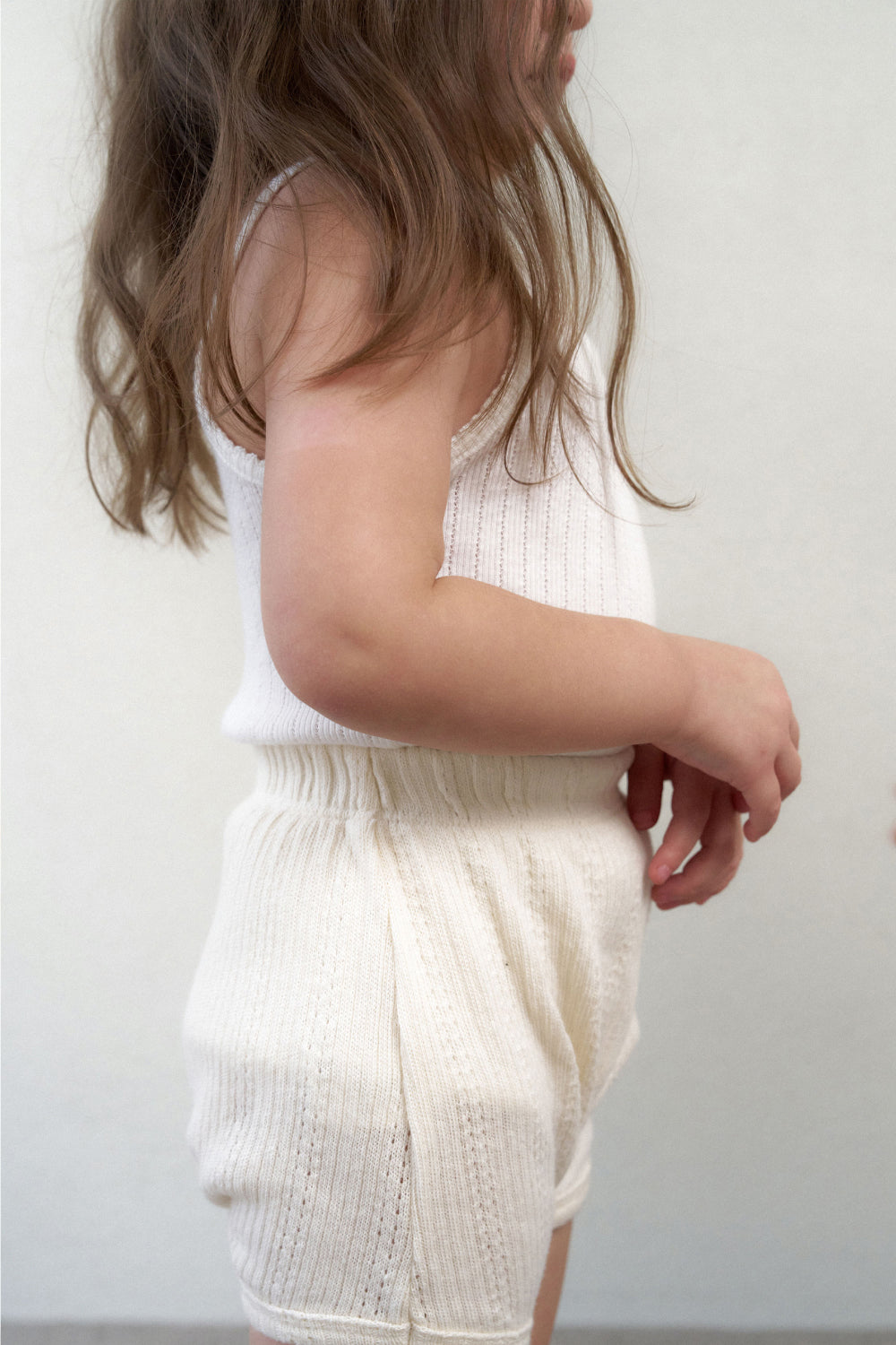 Eyelet pico sleeveless