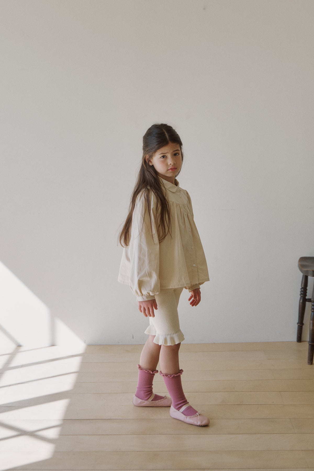 Nile frill shorts