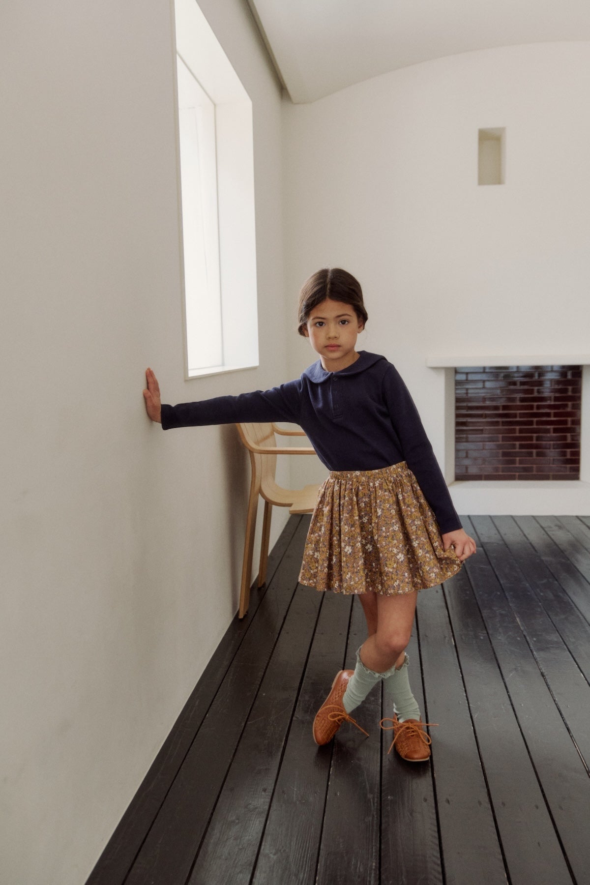 Fiora skirt.Mustard