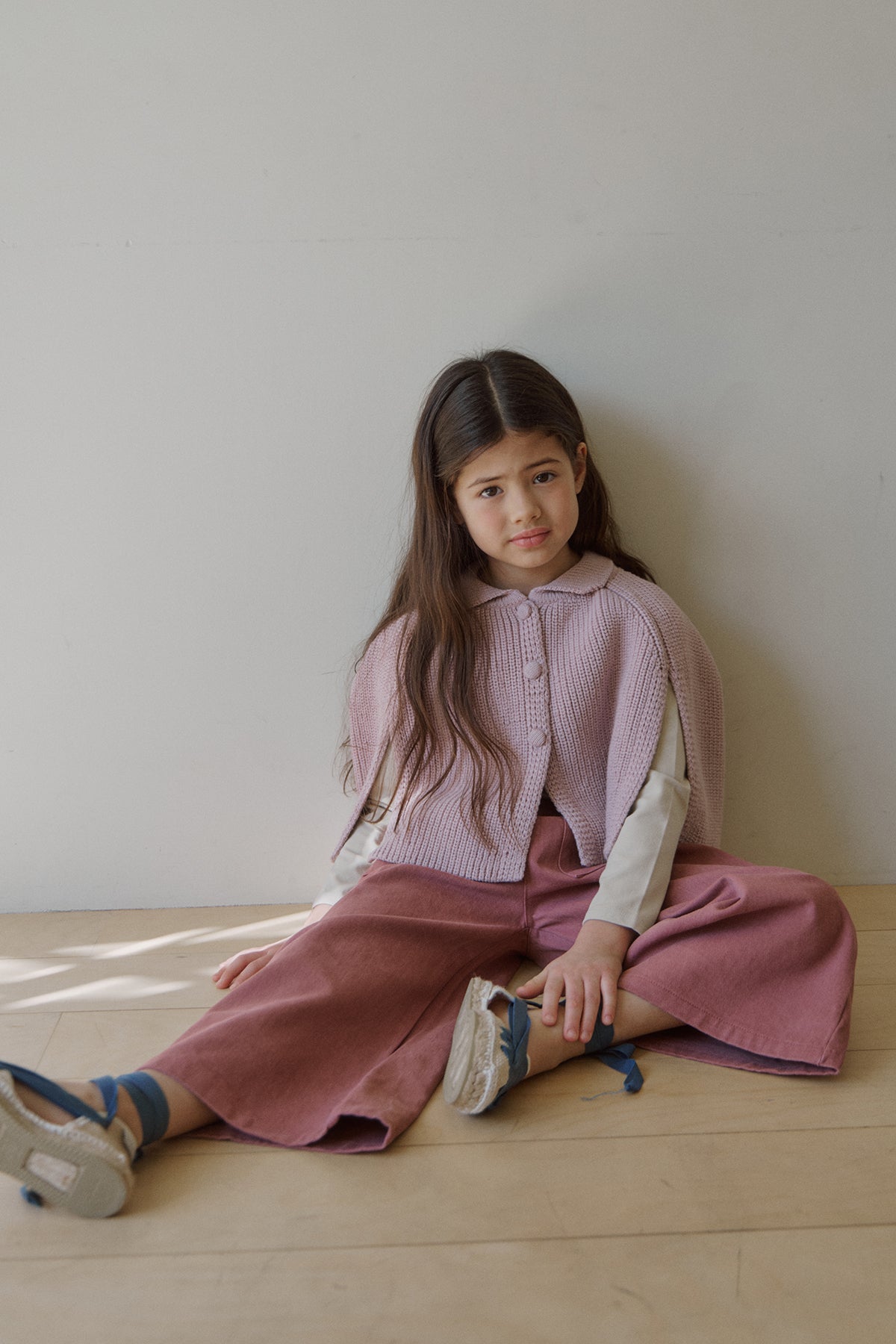 Sendy knit cape