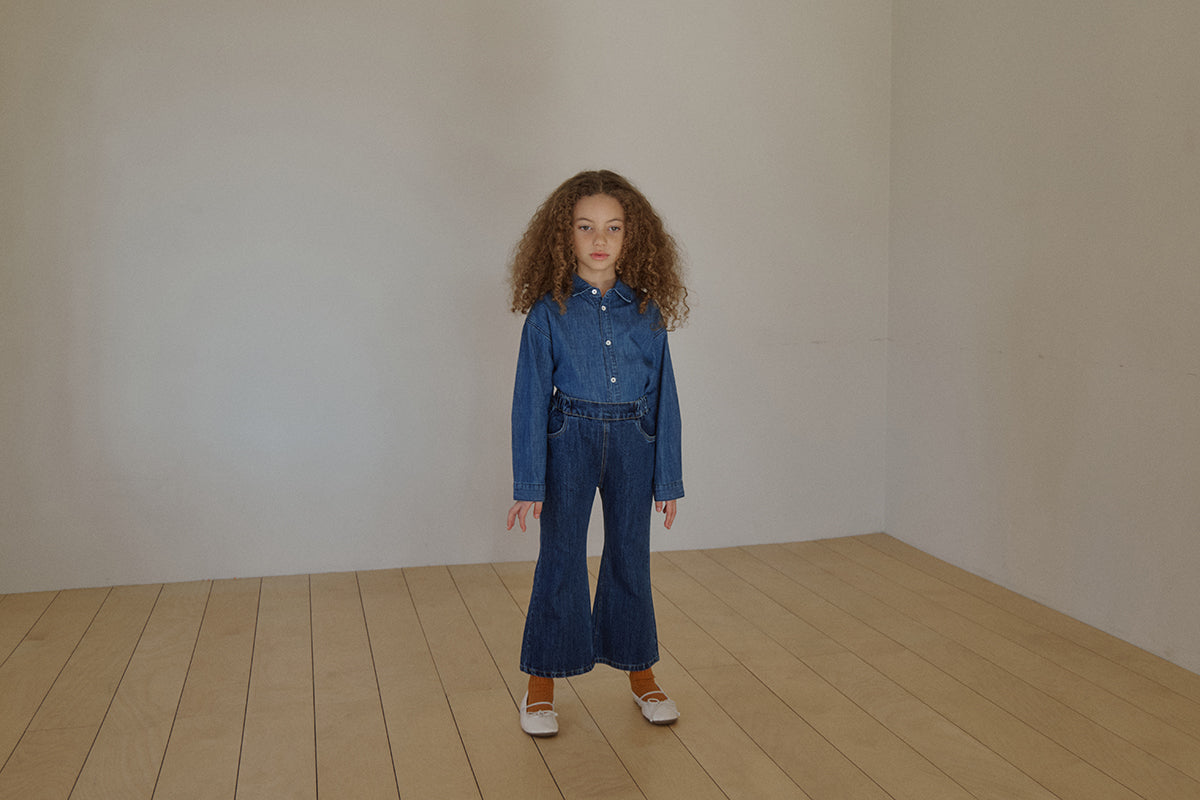 Pony denim pants