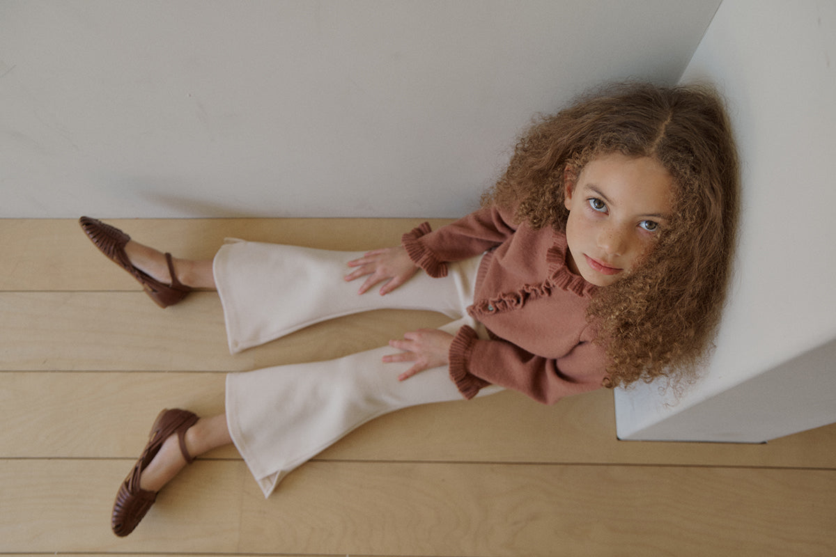 Bonbon slit pants