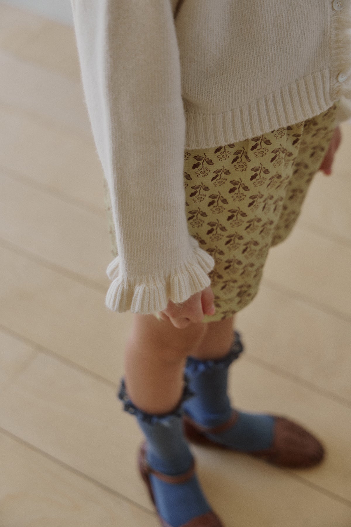 Nile frill cardigan